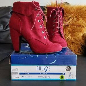 Women's Lace up ankle booties